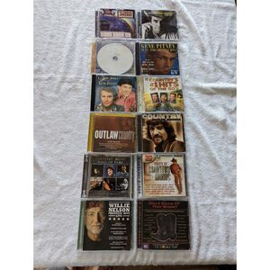 Bundle of various Outlaw & Old Country CD's  (16 (10) )